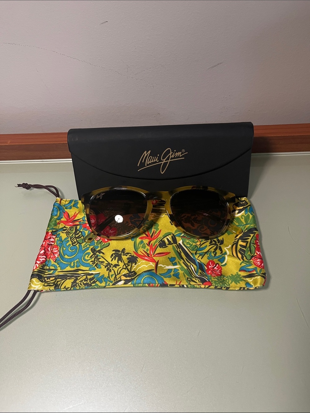 Maui Jim Tortoise shell Pau Hana MJ238 - Picture 2 of 6